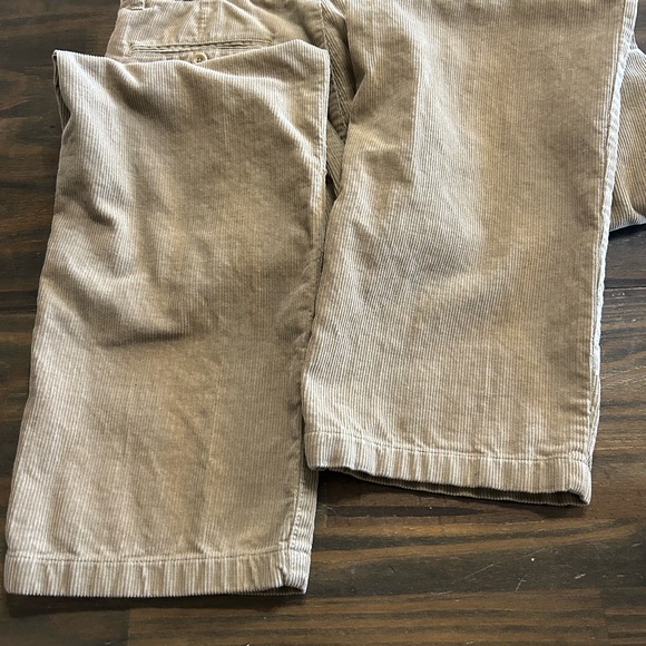 Izod Men's Beige Corduroy Trousers 33x32 - Picture 6 of 6